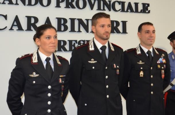 carabinieri tre nuovi ufficiali e sottufficali a varese busto e gallarate legnanonews