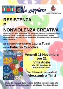 Qui la locandina dell'evento